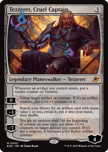 Tezzeret, Cruel Captain