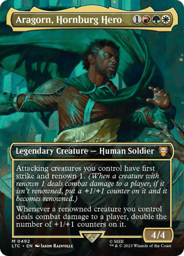 Aragorn, Hornburg Hero