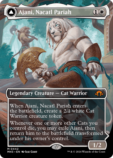 Ajani, Nacatl Pariah // Ajani, Nacatl Avenger